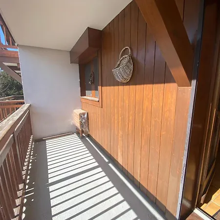 아파트 Cosy Avec Vue Sur Montagne A Sur Arly 40 M² Balcon *